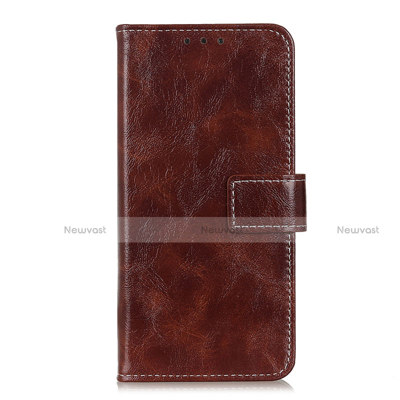 Leather Case Stands Flip Cover L02 Holder for Oppo Reno4 F