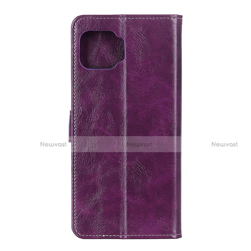 Leather Case Stands Flip Cover L02 Holder for Oppo Reno4 F