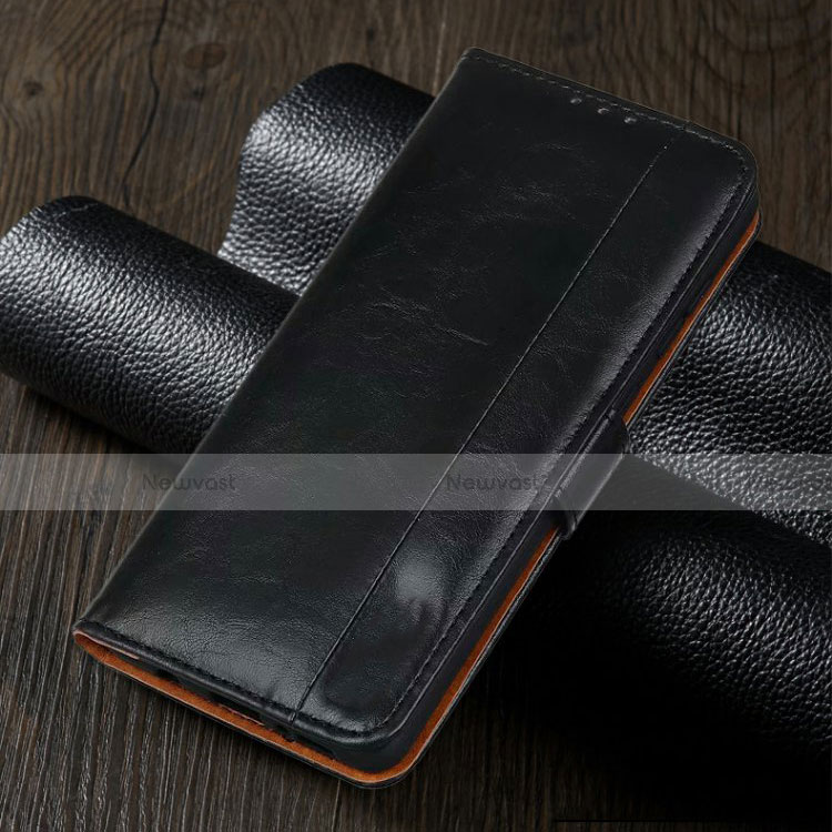 Leather Case Stands Flip Cover L02 Holder for Realme 5