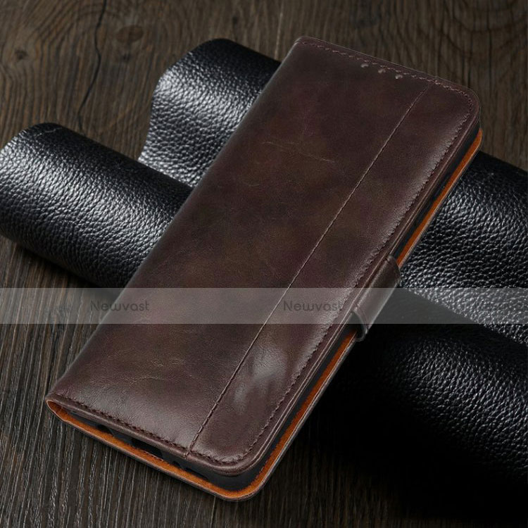 Leather Case Stands Flip Cover L02 Holder for Realme 5