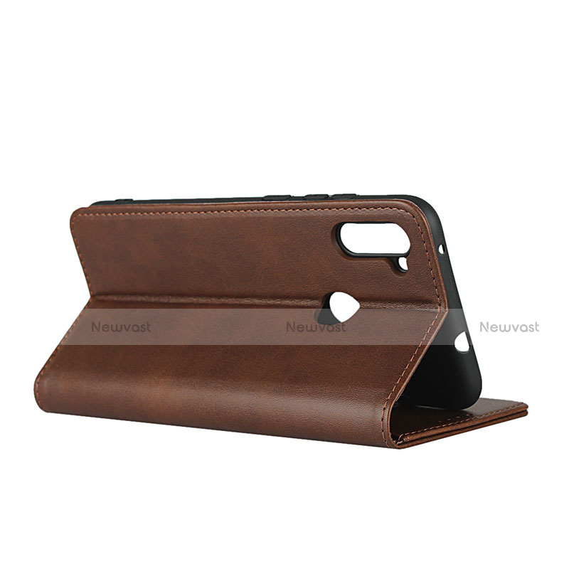 Leather Case Stands Flip Cover L02 Holder for Samsung Galaxy A11