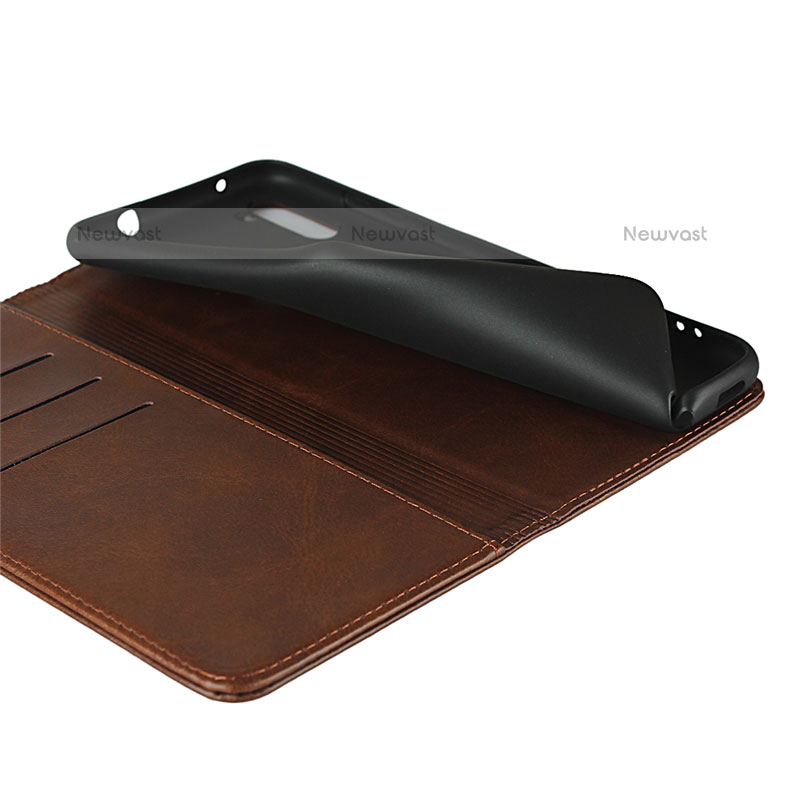 Leather Case Stands Flip Cover L02 Holder for Samsung Galaxy M11