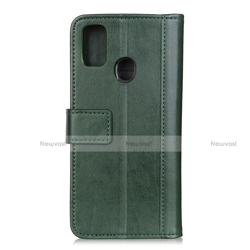 Leather Case Stands Flip Cover L02 Holder for Samsung Galaxy M21s