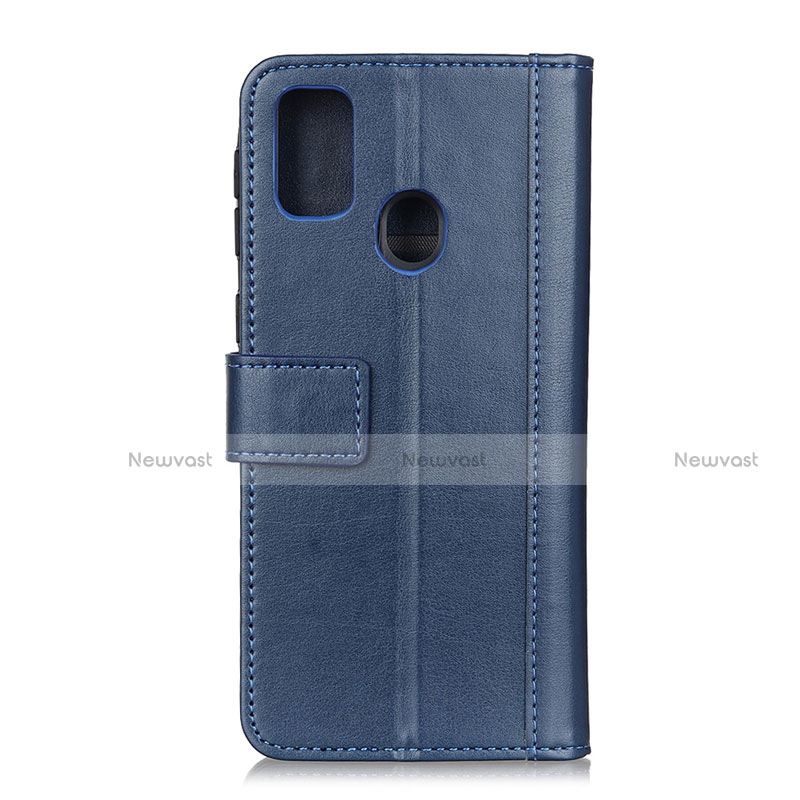 Leather Case Stands Flip Cover L02 Holder for Samsung Galaxy M31 Prime Edition