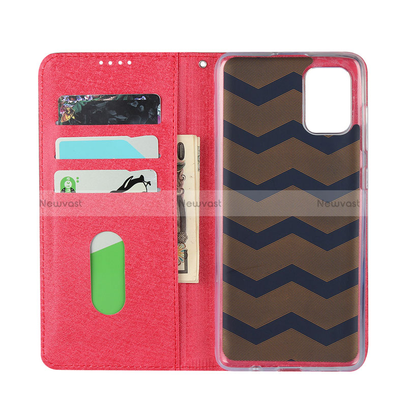 Leather Case Stands Flip Cover L02 Holder for Samsung Galaxy M40S