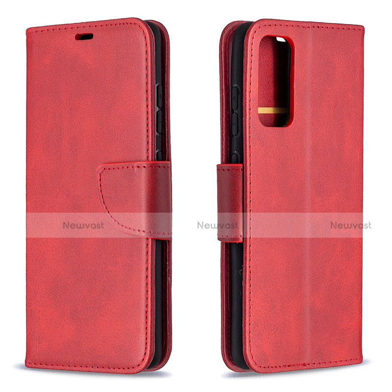 Leather Case Stands Flip Cover L02 Holder for Samsung Galaxy S20 FE 4G