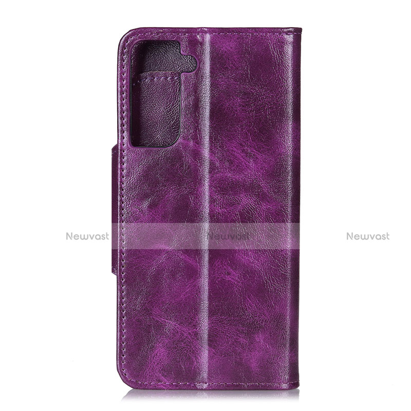 Leather Case Stands Flip Cover L02 Holder for Samsung Galaxy S21 5G