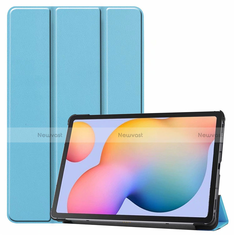 Leather Case Stands Flip Cover L02 Holder for Samsung Galaxy Tab S6 Lite 10.4 SM-P610