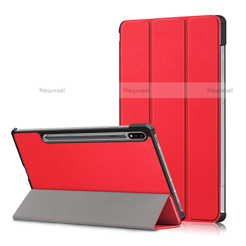 Leather Case Stands Flip Cover L02 Holder for Samsung Galaxy Tab S7 Plus 5G 12.4 SM-T976