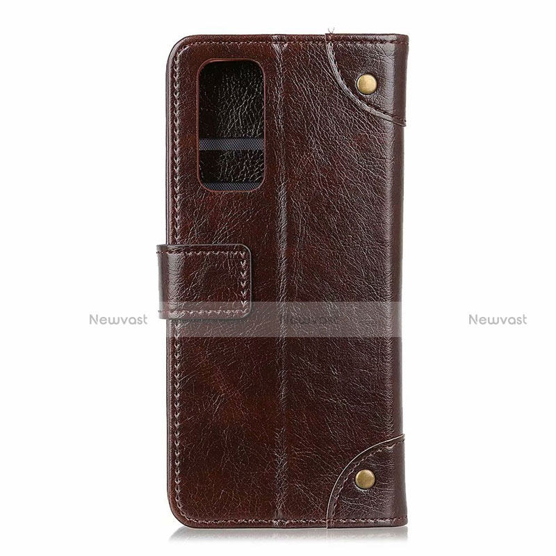 Leather Case Stands Flip Cover L02 Holder for Vivo Y20i India