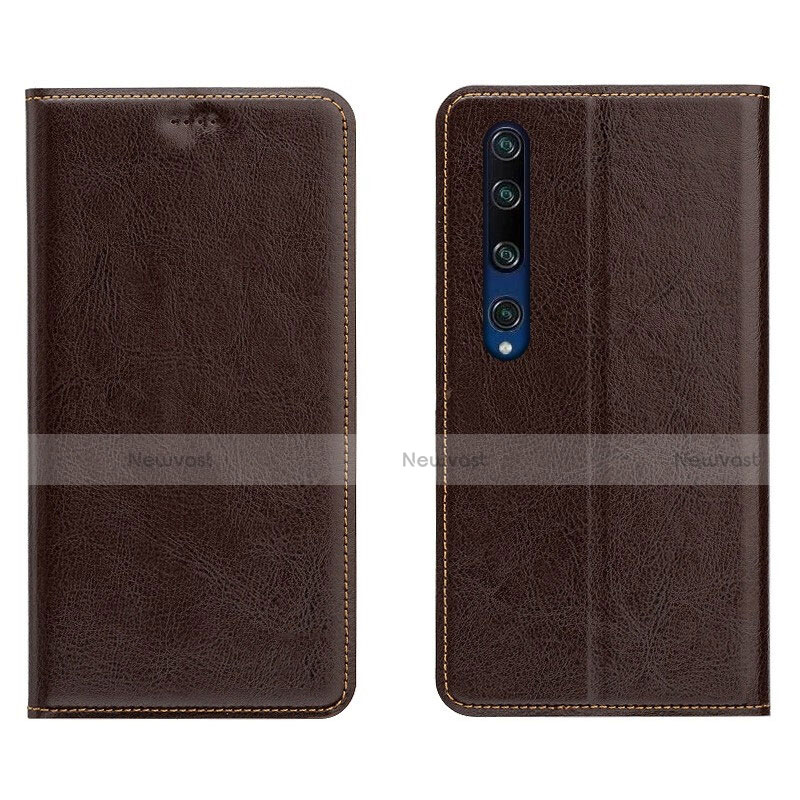 Leather Case Stands Flip Cover L02 Holder for Xiaomi Mi 10