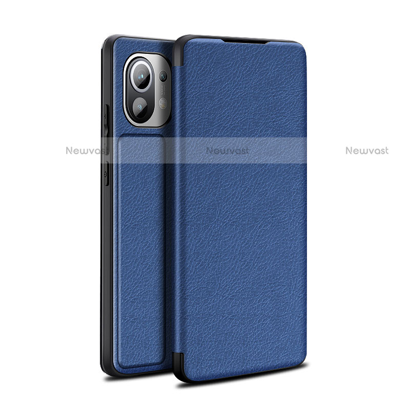 Leather Case Stands Flip Cover L02 Holder for Xiaomi Mi 11 Lite 5G