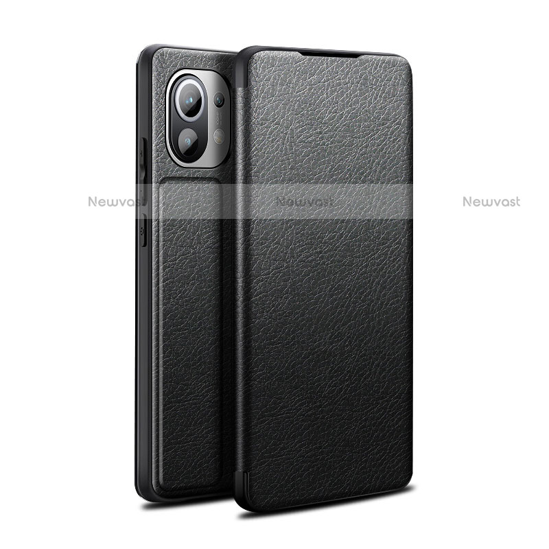 Leather Case Stands Flip Cover L02 Holder for Xiaomi Mi 11 Lite 5G