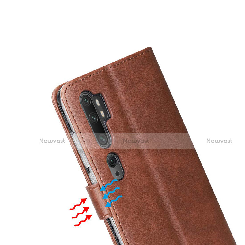 Leather Case Stands Flip Cover L02 Holder for Xiaomi Mi Note 10 Pro