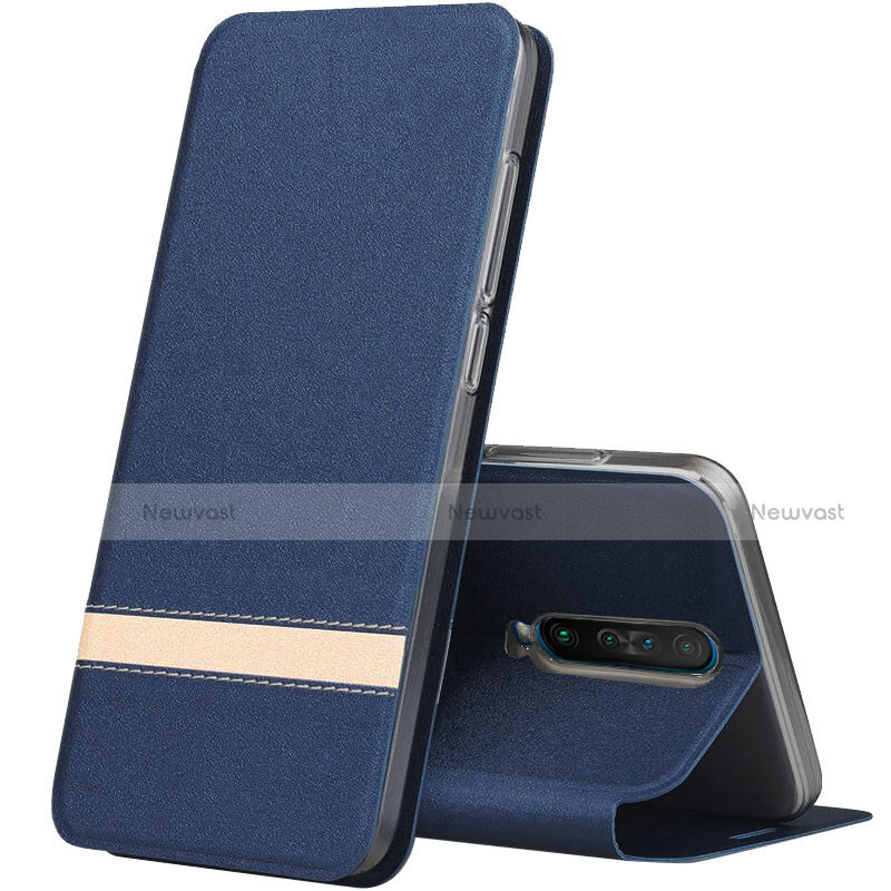 Leather Case Stands Flip Cover L02 Holder for Xiaomi Poco X2