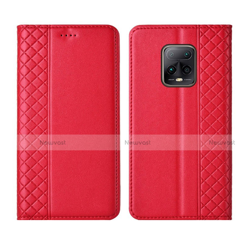 Leather Case Stands Flip Cover L02 Holder for Xiaomi Redmi 10X Pro 5G