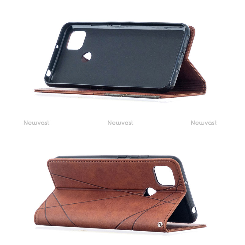 Leather Case Stands Flip Cover L02 Holder for Xiaomi Redmi 9 Activ