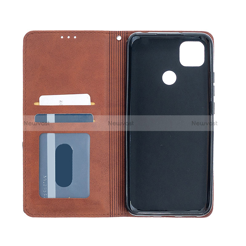 Leather Case Stands Flip Cover L02 Holder for Xiaomi Redmi 9 Activ