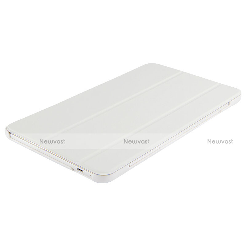 Leather Case Stands Flip Cover L03 for Huawei Honor Pad 2 White