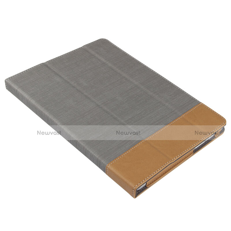 Leather Case Stands Flip Cover L03 for Huawei MediaPad M2 10.0 M2-A01 M2-A01W M2-A01L Gray