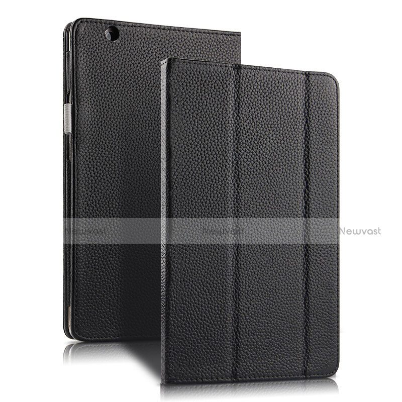 Leather Case Stands Flip Cover L03 for Huawei Mediapad M3 8.4 BTV-DL09 BTV-W09 Black