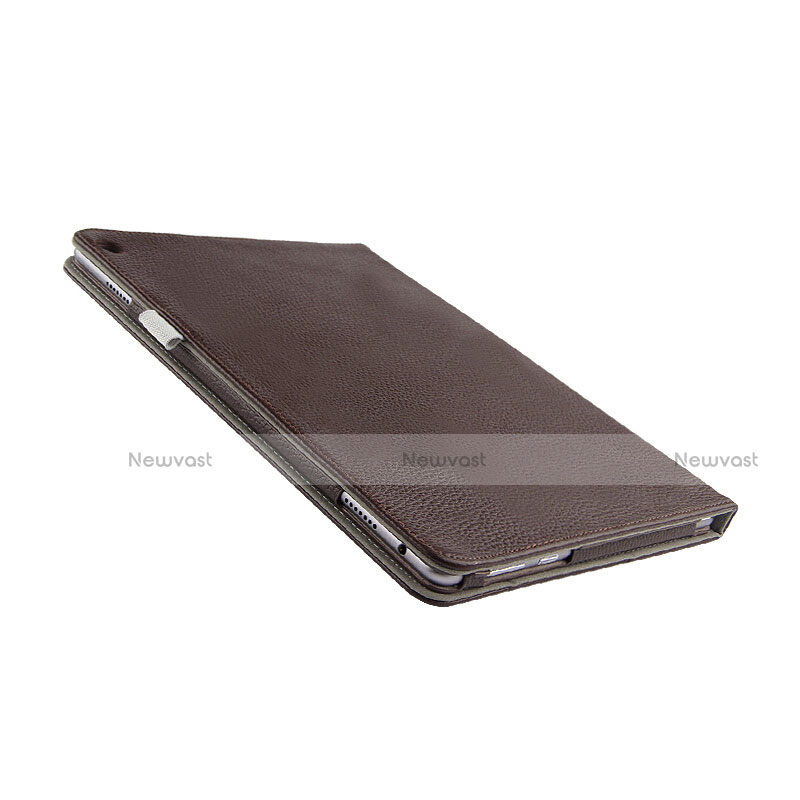 Leather Case Stands Flip Cover L03 for Huawei MediaPad M3 Lite 10.1 BAH-W09 Brown