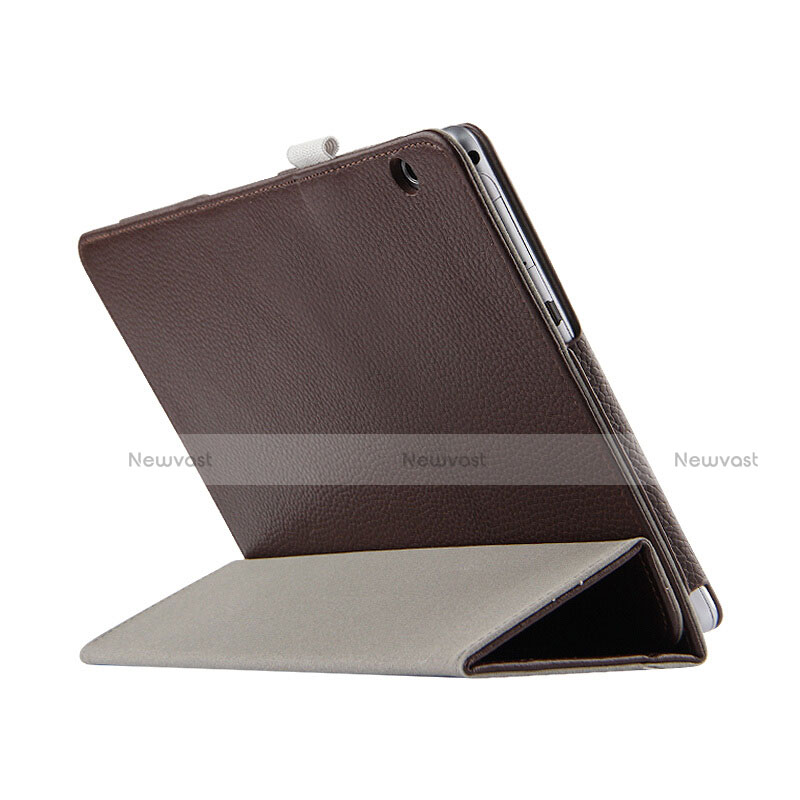 Leather Case Stands Flip Cover L03 for Huawei MediaPad T3 10 AGS-L09 AGS-W09 Black