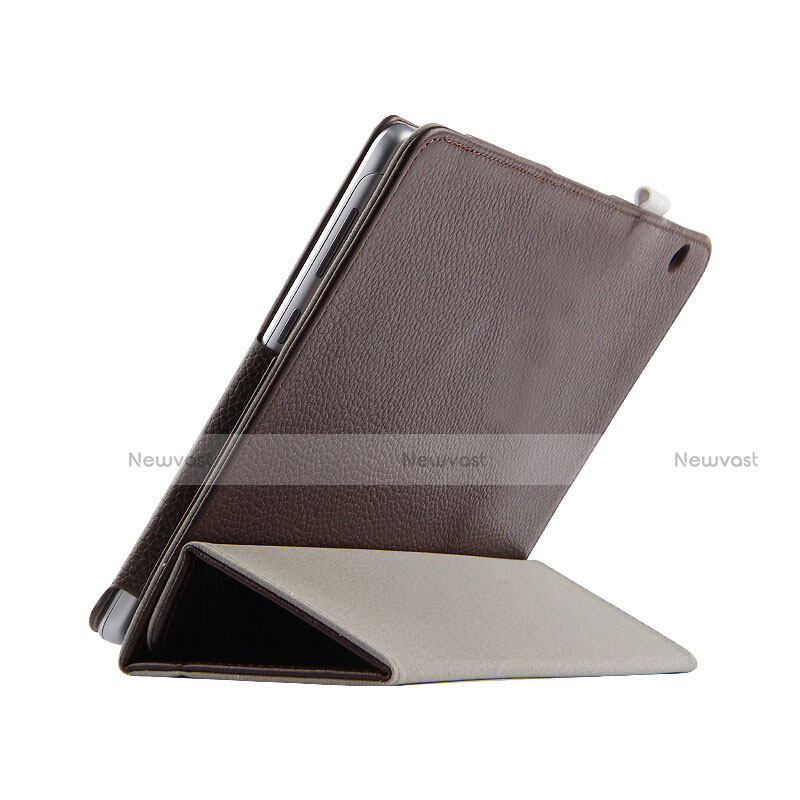 Leather Case Stands Flip Cover L03 for Huawei MediaPad T3 10 AGS-L09 AGS-W09 Black