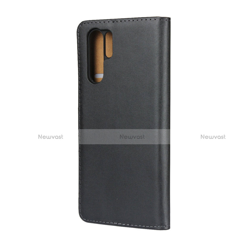 Leather Case Stands Flip Cover L03 for Huawei P30 Pro New Edition Black