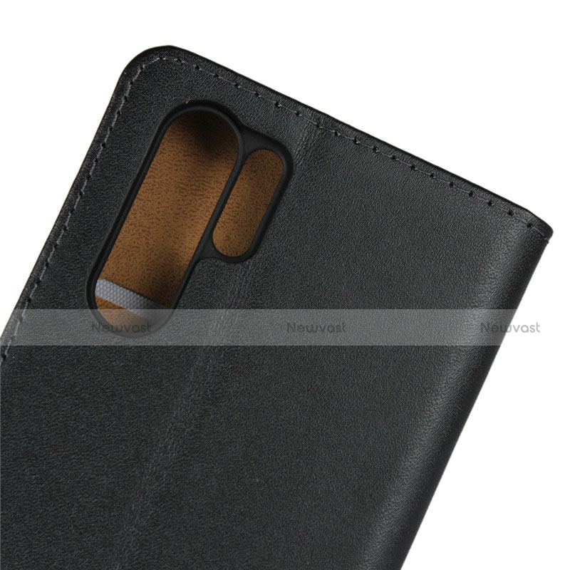 Leather Case Stands Flip Cover L03 for Huawei P30 Pro New Edition Black