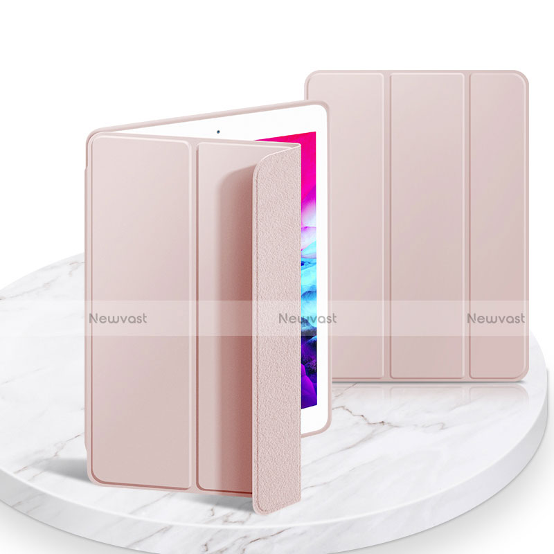 Leather Case Stands Flip Cover L03 Holder for Apple iPad 10.2 (2019) Pink