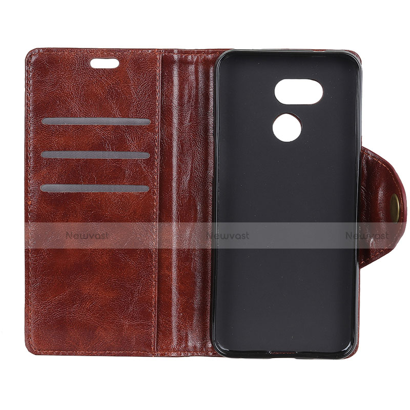 Leather Case Stands Flip Cover L03 Holder for HTC Desire 12S