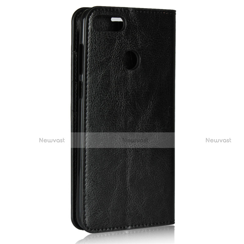 Leather Case Stands Flip Cover L03 Holder for Huawei Enjoy 8 Plus