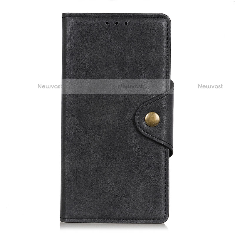 Leather Case Stands Flip Cover L03 Holder for Huawei Mate 40 Lite 5G Black