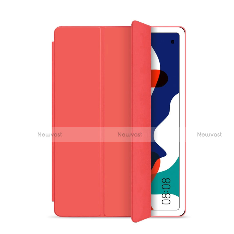 Leather Case Stands Flip Cover L03 Holder for Huawei MatePad 10.4 Red