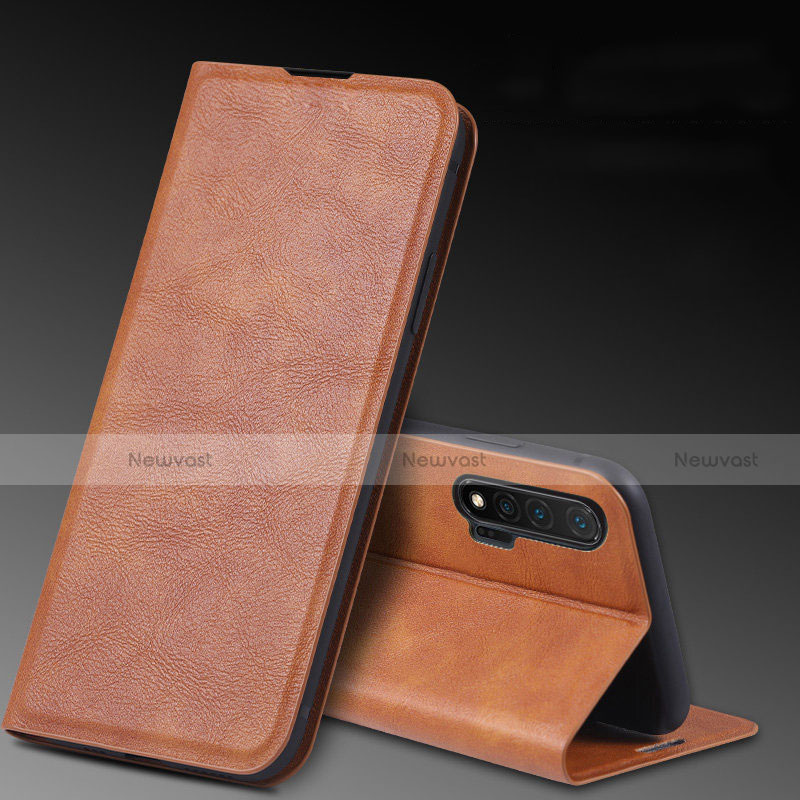 Leather Case Stands Flip Cover L03 Holder for Huawei Nova 6