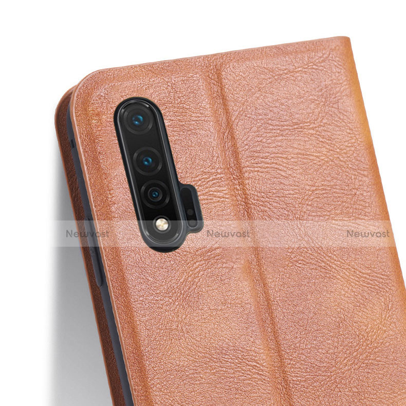 Leather Case Stands Flip Cover L03 Holder for Huawei Nova 6 5G