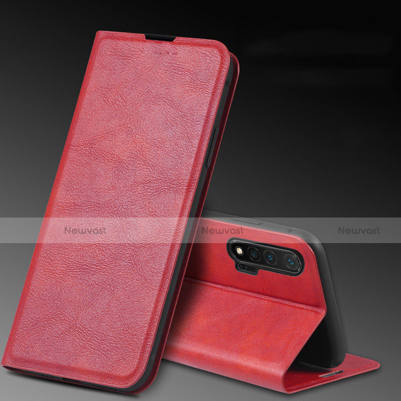 Leather Case Stands Flip Cover L03 Holder for Huawei Nova 6 5G