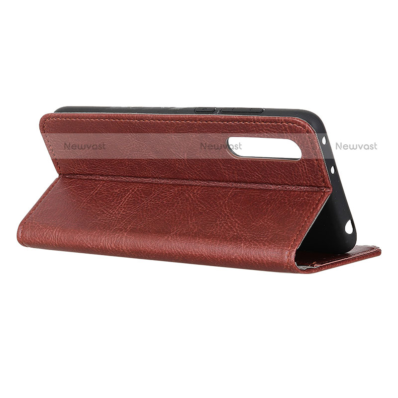 Leather Case Stands Flip Cover L03 Holder for LG Velvet 4G