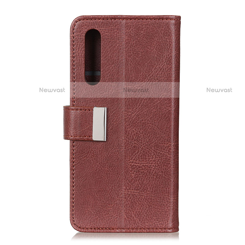 Leather Case Stands Flip Cover L03 Holder for LG Velvet 5G