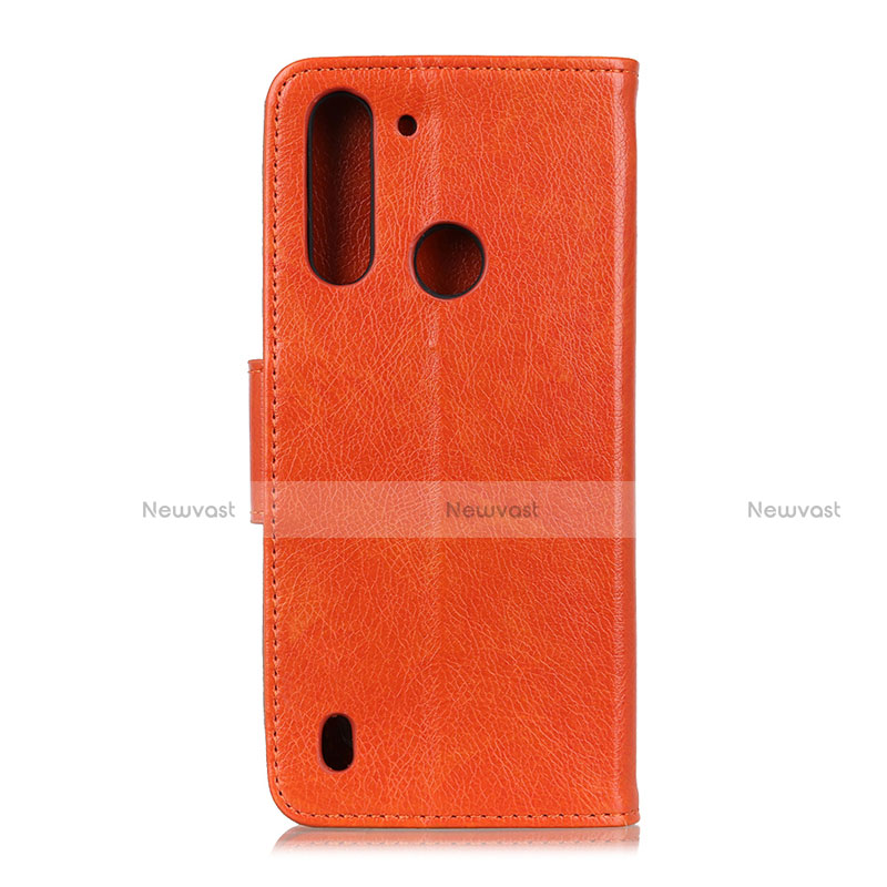 Leather Case Stands Flip Cover L03 Holder for Motorola Moto G8 Power Lite