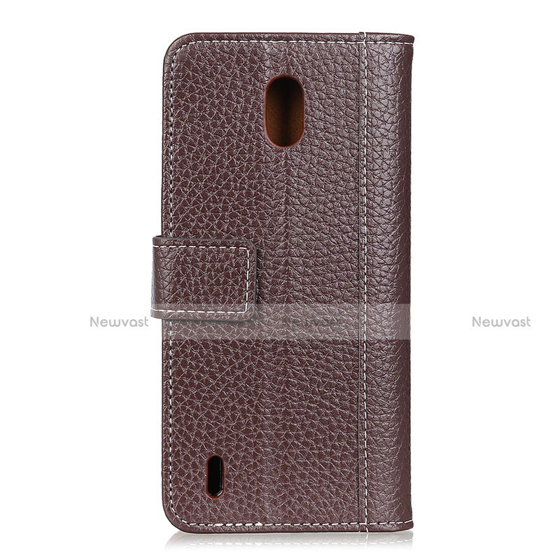 Leather Case Stands Flip Cover L03 Holder for Nokia C1