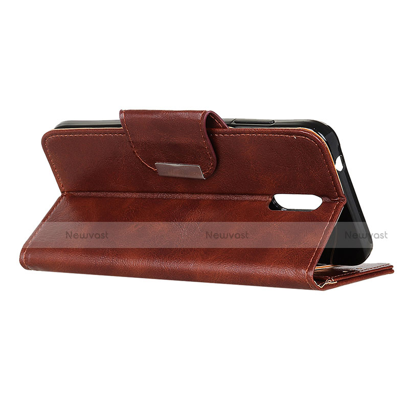 Leather Case Stands Flip Cover L03 Holder for Nokia C3