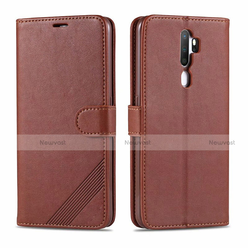 Leather Case Stands Flip Cover L03 Holder for Oppo A11