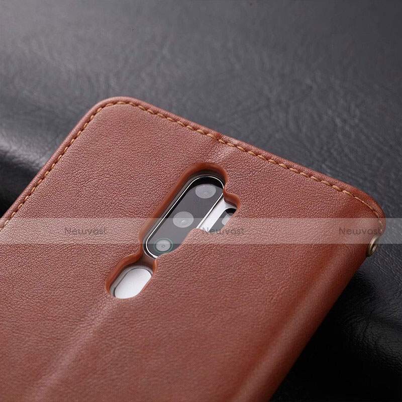 Leather Case Stands Flip Cover L03 Holder for Oppo A11