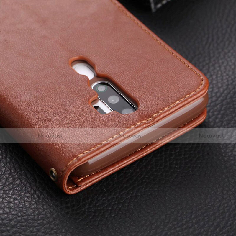 Leather Case Stands Flip Cover L03 Holder for Oppo A11