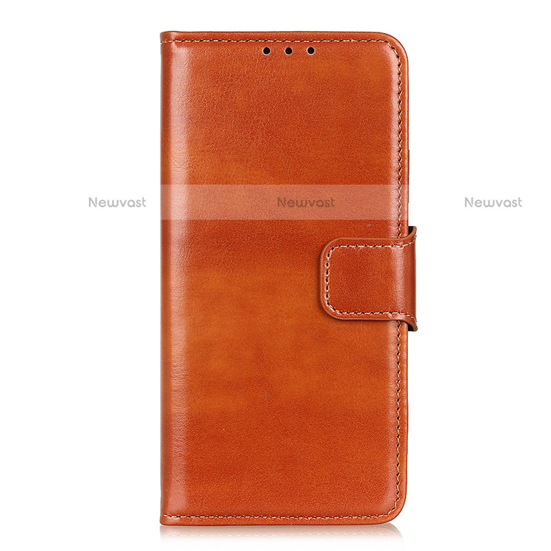 Leather Case Stands Flip Cover L03 Holder for Realme C11 Orange