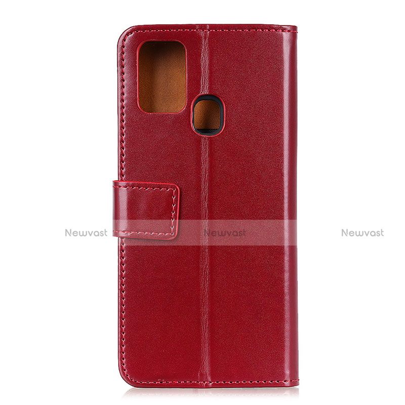 Leather Case Stands Flip Cover L03 Holder for Realme C17