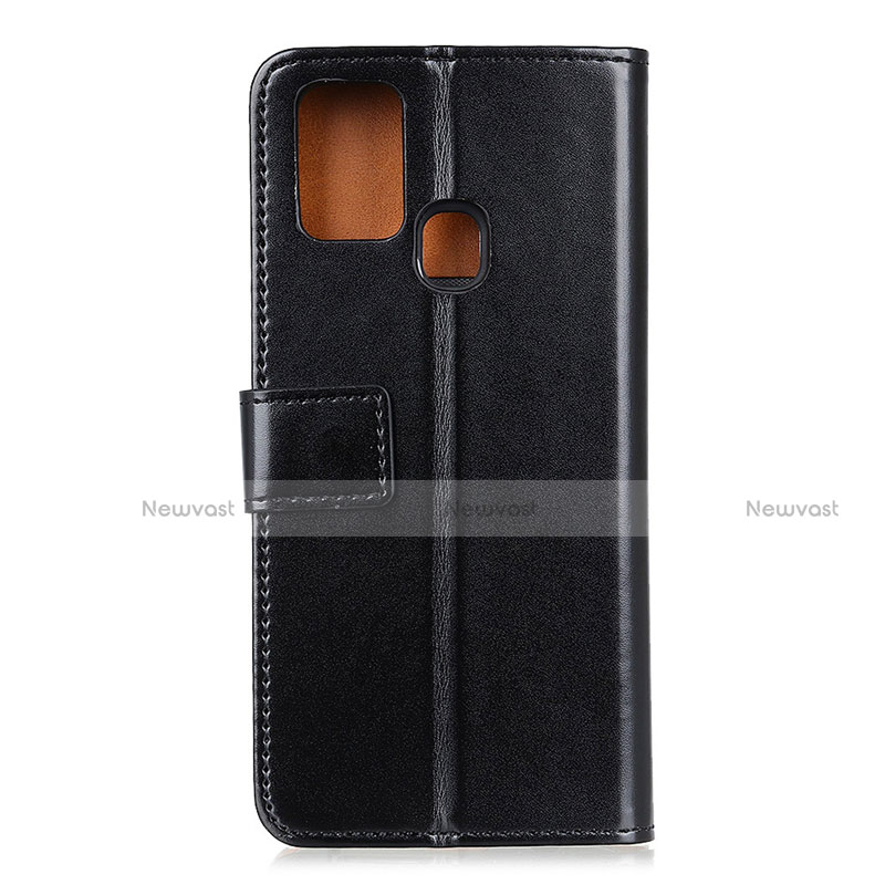 Leather Case Stands Flip Cover L03 Holder for Realme C17