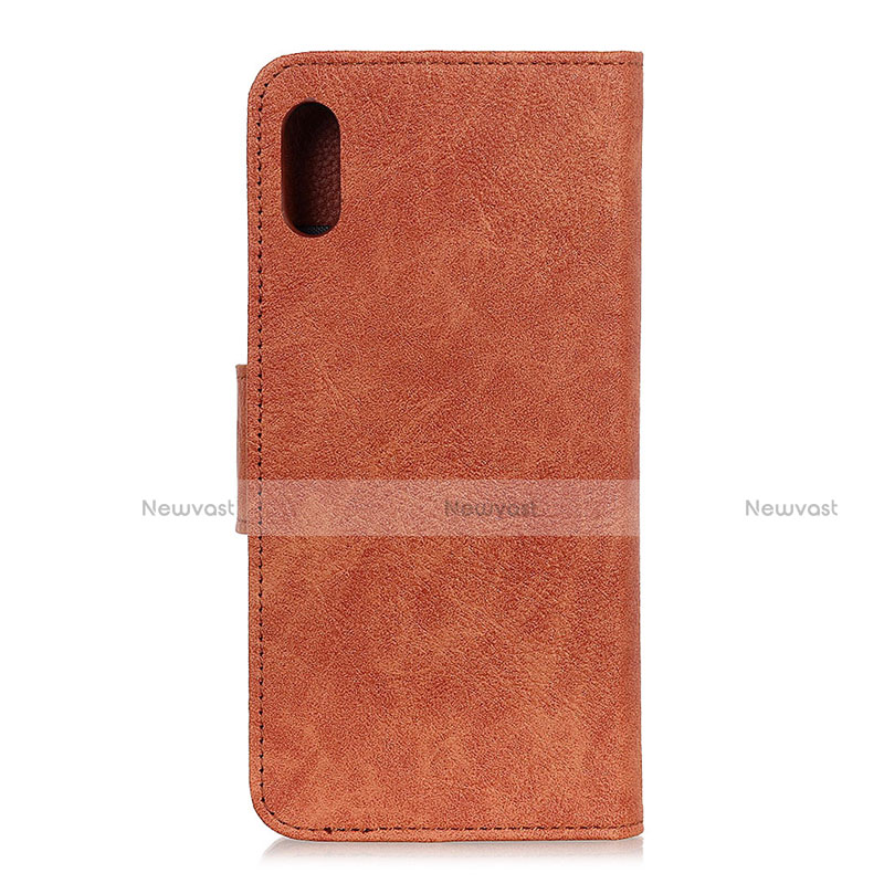 Leather Case Stands Flip Cover L03 Holder for Samsung Galaxy A01 Core